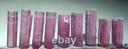 Top quality jewelery size terminated centre pieces tourmaline crystals 43 cts