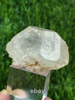 Transparent Gwindel Quartz Crystal with unique formation beautifu piece from pak