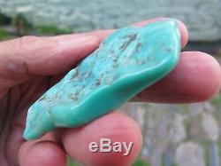 Turquoise crystal piece natural raw rough blue Large piece Turkey 30g protection