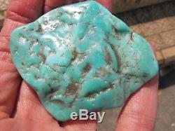 Turquoise crystal piece natural raw rough blue Large piece Turkey 30g protection