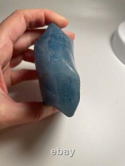 USA Seller Polished Blue Aquamarine Crystal Display Piece Namibia