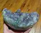 Uruguay Purple Amethyst Geode Crystal, Sparking Display Piece 6lbs 4.6oz