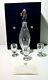 Vintage Faberge Czarina 4 Piece Vodka Set Decanter 3 Glass Imperial Collection