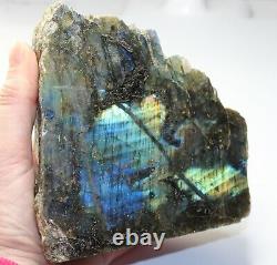Very Large Cut Base Labradorite Piece 135mm crystals minerals RefWS20. LC3