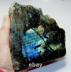 Very Large Cut Base Labradorite Piece 135mm crystals minerals RefWS20. LC3