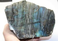 Very Large Cut Base Labradorite Piece 147mm crystals minerals RefWS20. LC2
