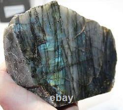 Very Large Cut Base Labradorite Piece 147mm crystals minerals RefWS20. LC2