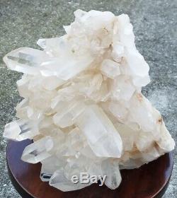 Very Large Natural Clear Quartz Crystal Cluster 30 lb Gorgeous Display Piece