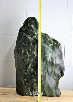 Very Large Nephrite Jade Crystal Interior Design Piece 25.8 KG