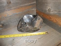 Very Nice Large Piece of Black Obsidian! 5 Lbs 4 oz