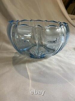 Vintage Fostoria Baroque Glass Azure Blue Huge Collection! 25 Rare Pieces