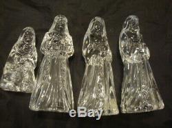 Vintage Princess House Germany Lead Crystal 9 Piece NATIVITY SET WithBoxes