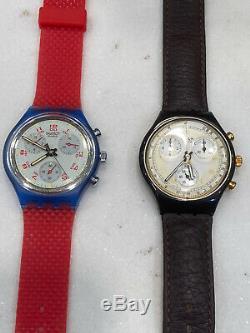 Vintage Swatch Chrono watch Collection Of 13 Pieces