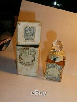 Vtg 1903 SEALED BACCARAT Ed Pinaud Perfume Parfume CRYSTAL BOTTLE Museum Piece