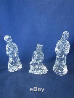 WATERFORD CRYSTAL Nativity 14 Piece Set EXCELLENT