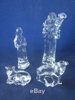 WATERFORD CRYSTAL Nativity 14 Piece Set EXCELLENT