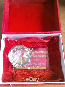 WDCC Crystal Apple, dancing partners 1999 special event piece