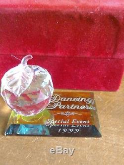 WDCC Crystal Apple, dancing partners 1999 special event piece