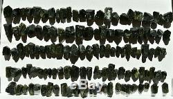 WHOLESALE Dark Green Epidote Crystals from Peru 120 pieces 1 kg # 4077