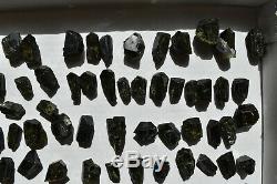 WHOLESALE Dark Green Epidote Crystals from Peru 97 pieces 1 kg # 6182