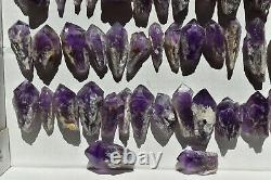 WHOLESALE Laser Amethyst Crystals from Bahia, Brazil 60 pieces 1 kg # 4082