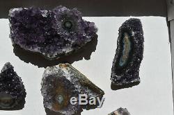 WHOLESALE Polished Amethyst Stalactite 10 pieces 1.2 kg # 4186