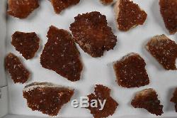 WHOLESALE Red Quartz with Hematite from Morocco 29 pieces 1650 grams # 6160