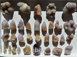 WHOLESALE Spirit Quartz Parcel from South Africa 32 pieces 1.5 kg # 4324