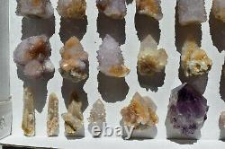 WHOLESALE Spirit Quartz Parcel from South Africa 32 pieces 1.5 kg # 4324