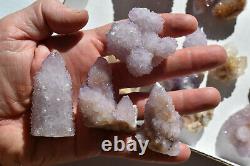 WHOLESALE Spirit Quartz Parcel from South Africa 32 pieces 1.5 kg # 4324