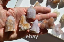 WHOLESALE Spirit Quartz Parcel from South Africa 32 pieces 1.5 kg # 4324