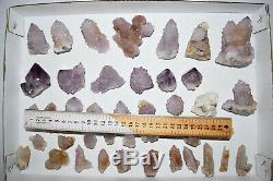 WHOLESALE Spirit Quartz Parcel from South Africa 43 pieces 1.5 kg # 4099