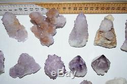 WHOLESALE Spirit Quartz Parcel from South Africa 43 pieces 1.5 kg # 4099