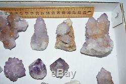 WHOLESALE Spirit Quartz Parcel from South Africa 43 pieces 1.5 kg # 4099