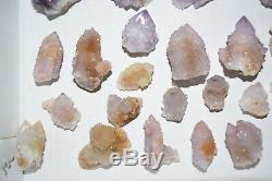 WHOLESALE Spirit Quartz Parcel from South Africa 43 pieces 1.5 kg # 4099