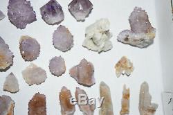 WHOLESALE Spirit Quartz Parcel from South Africa 43 pieces 1.5 kg # 4099