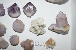 WHOLESALE Spirit Quartz Parcel from South Africa 43 pieces 1.5 kg # 4099