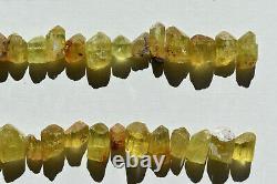 WHOLESALE Yellow Apatite Crystals from Mexico 114 pieces 450 grams # 4317