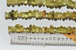 WHOLESALE Yellow Apatite Crystals from Mexico 190 pieces 450 grams # 4155