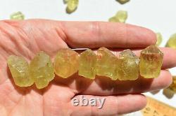 WHOLESALE Yellow Apatite Crystals from Mexico 69 pieces 450 grams # 4264