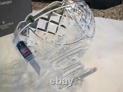 Water Ford Crystal Center Piece Crystal Bowl New, NOS, Heritage Collection