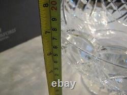 Water Ford Crystal Center Piece Crystal Bowl New, NOS, Heritage Collection