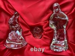 Waterford Contemporary Nativity 3 Piece Crystal Set, New in box & Sleeve IRELAND