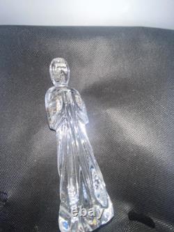 Waterford Crystal 6 Piece Nativity Collection Jesus, Mary, Joseph & 3 Birds Set