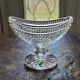 Waterford Crystal Boat Bowl Miniature Footed Heritage Mini Piece Ireland Made