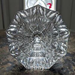 Waterford Crystal Clear Solid Xmas Tree Sculpture 4 1/8 Great display piece