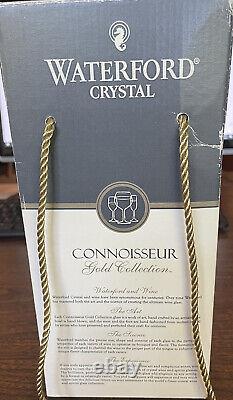 Waterford Crystal Connoisseur Gold Collection Port/cognac Vsop 2005 New 140031