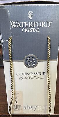 Waterford Crystal Connoisseur Gold Collection Port/cognac Vsop 2005 New 140031