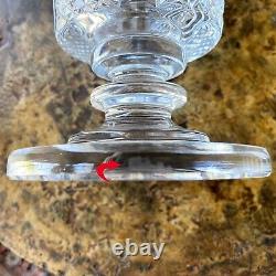 Waterford Crystal HIBERNIA Footed 8 1/2 VASE Period Piece Master Cutter