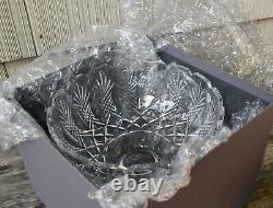 Waterford Crystal Master Cutter Aran Isles Collection Footed Center Piece 11 IB